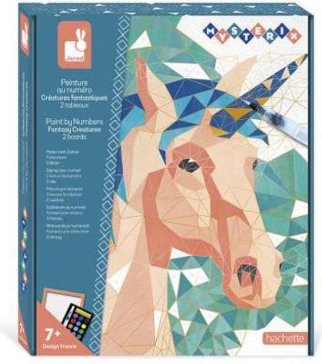 Actual product image Janod Painting by numbers creatures