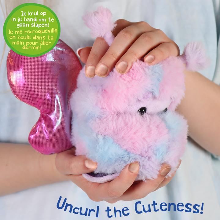 Actual product image Spectron Curlimals Flutter Wonders Pink Interactive plush toy (27 cm)