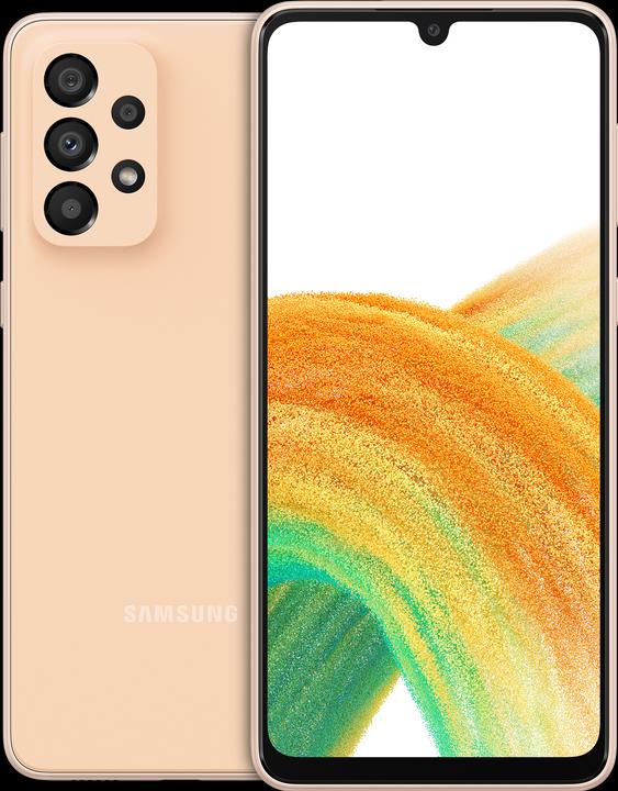 Produktbild Samsung Galaxy A33 5G (128 GB, Awesome Peach, 6.40", Dual SIM, 48 Mpx, 5G)
