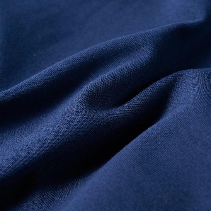 Immagine prodotto VidaXL Felpa con cappuccio per bambini blu navy 116,Materiale: 95 (116)