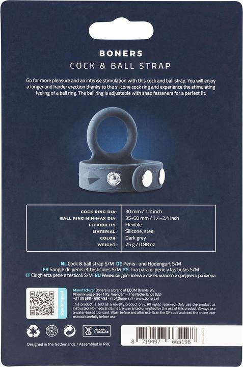 Produktbild Boners Cock & Ball Strap (3.50 cm)