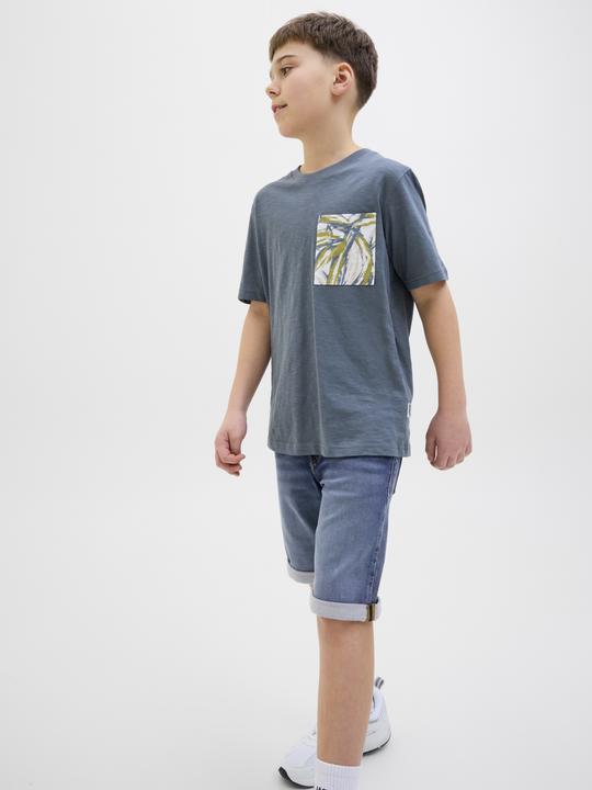 Actual product image Jack & Jones Jjirick Jjicon Shorts Ge 132 I.K Sn Jnr (128)