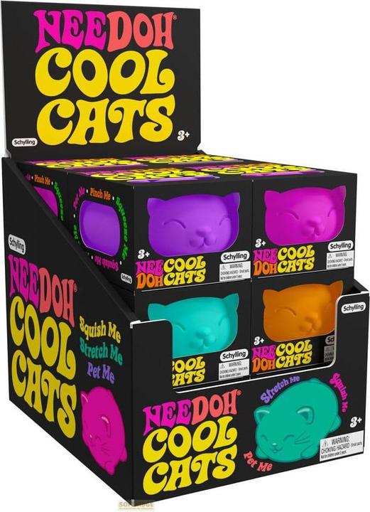 NeeDoh Schylling Nee Doh Cool Cats Stress ball