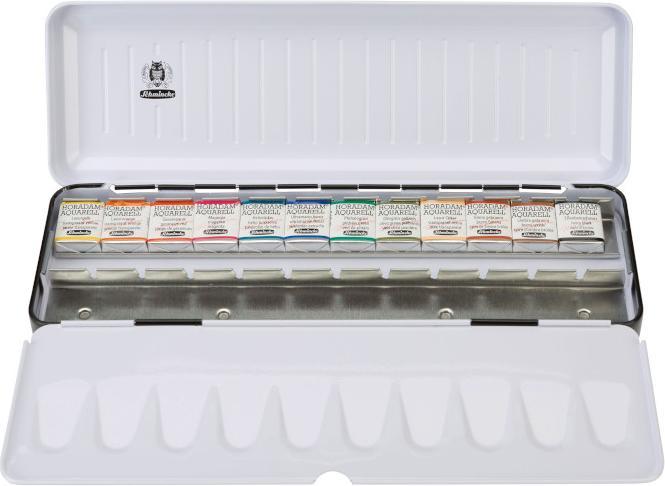 Schmincke Aquarell Horadam Metallkasten (Mehrfarbig)