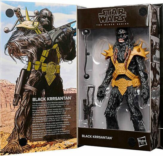 Produktbild Hasbro The Black Series Black Krrsantan, 15 cm grosse Action-Figur zu den Star Wars Comic-Heften