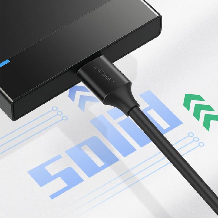 Produktbild Ugreen USB A – Micro USB B (1 m, USB 3.2 Gen 1)