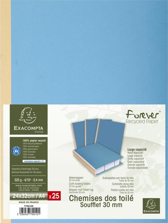 Actual product image Exacompta Collection folders - File covers (A4, 25 x)