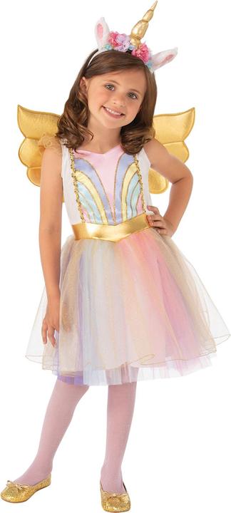 Actual product image Bristol Novelty Girls Sparkling Unicorn Costume (128)