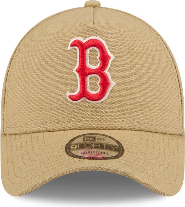 Image du produit New Era A-Frame Trucker Lin Cap - Boston Red Sox beige (Taille unique)