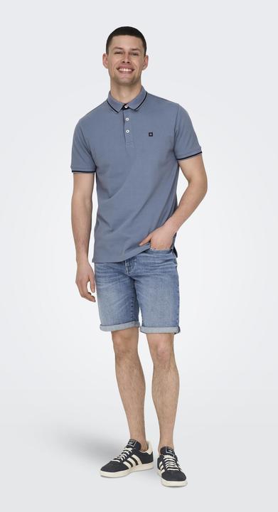 Actual product image Only & Sons Onsfletcher Life Slim Ss Polo Noos (XS)