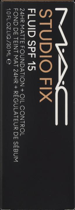 Actual product image MAC Cosmetics Studio Fix Fluid Fond de Teint Sun Protection Factor 15 (re) N4.75 (No. N4.75)