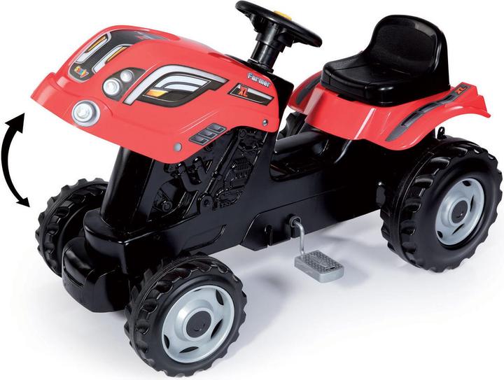 Produktbild Smoby Traktor mit Anhänger-rot