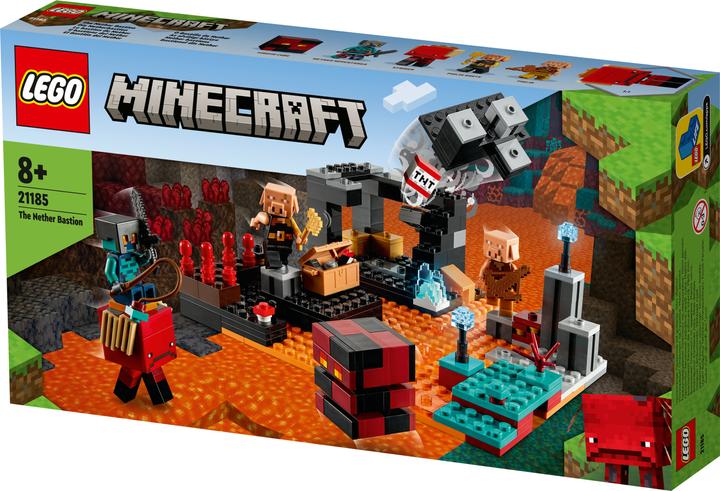 Produktbild LEGO Die Netherbastion (21185, LEGO Minecraft)