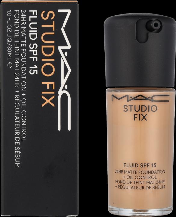 Actual product image MAC Cosmetics Studio Fix Fluid Fond de Teint Sun Protection Factor 15 (re) NC38 (No. NC38)