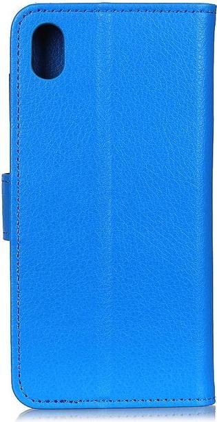 Actual product image MU Classic Litchi Leather Bookcover Series (ZTE Blade A3 (2020))