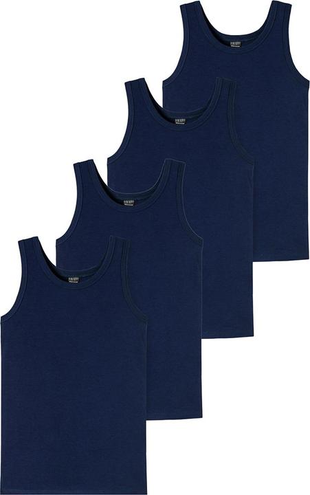 Schiesser 4er Pack Teens Boys - 95/5 Organic Cotton Unterhemd