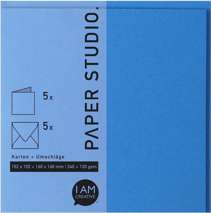Actual product image I Am Creative Cards + Envelopes (16 x 16 cm, 5 x)