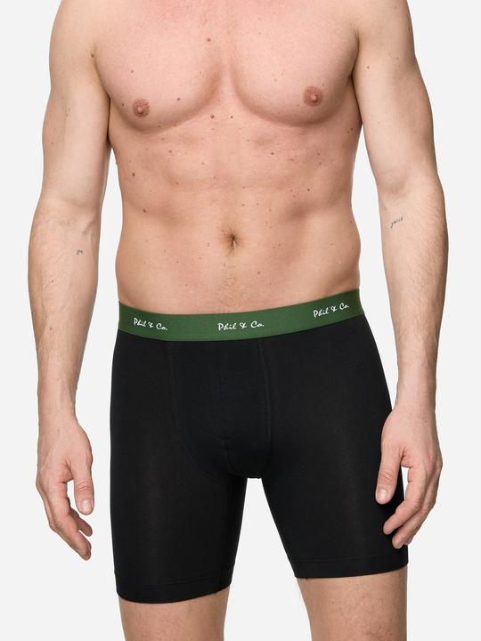 Immagine prodotto Phil & Co. Berlin Pantaloni retrò in jersey Boxer lunghi (M, confezione da 3)
