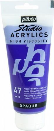 Immagine prodotto Pebeo Acrilico Fine Studio Acrylics (Imitazione del viola cobalto, 100 ml)