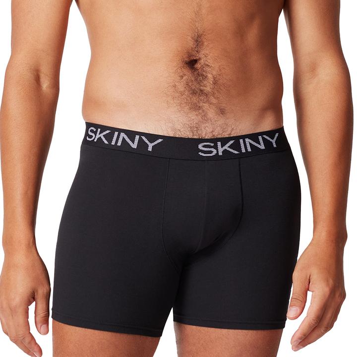 Immagine prodotto Skiny 4 confezioni di pantaloncini lunghi in cotone (M, confezione da 4)