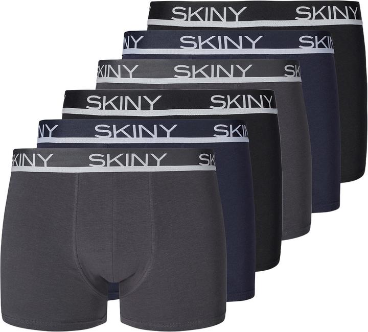 Immagine prodotto Skiny 6 confezioni di pantaloncini in cotone retrò (L, confezione da 6)