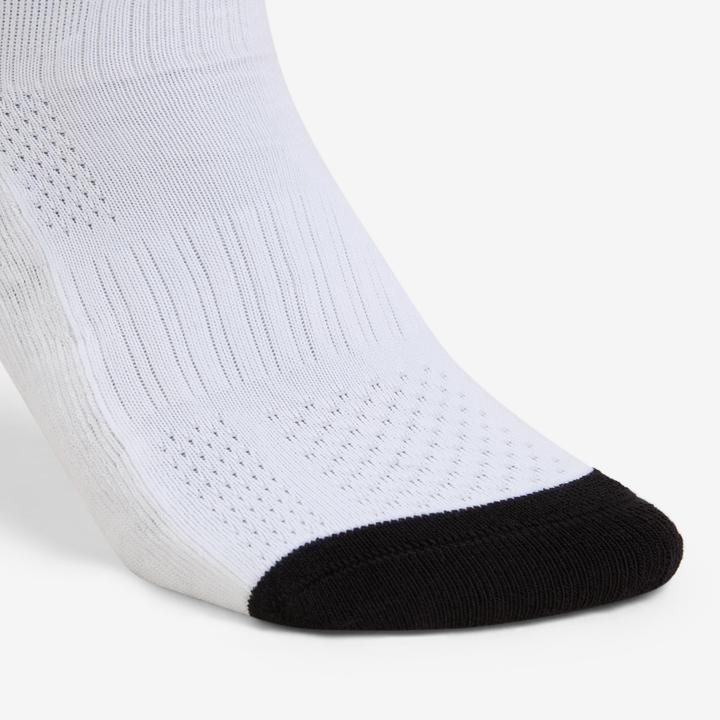 Actual product image Kipsta Damen/Herren Handball Socken Mid - H500 1 Paar weiss/schwarz (43, 46)