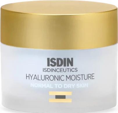 Actual product image Isdin ISDINCEUTICS hyaluronic moisture normal to dry skin 50 gr (50 ml, Day cream)