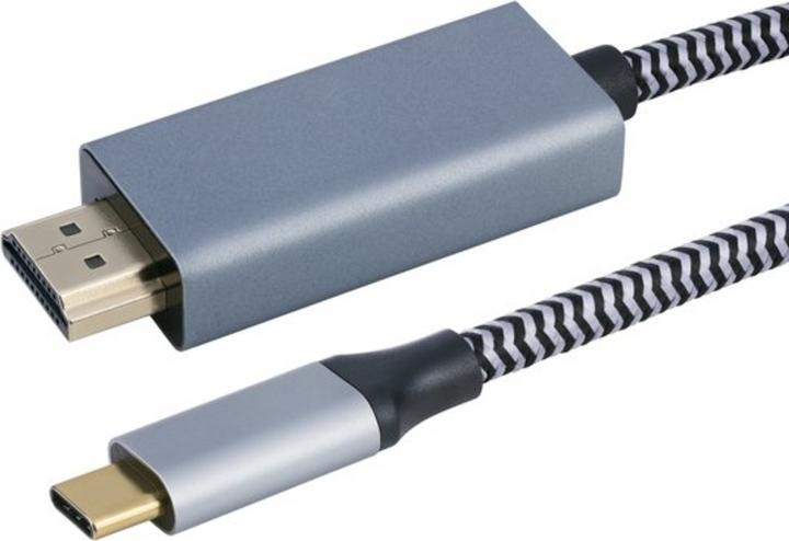 Actual product image Grundig USB type C - HDMI (2 m, HDMI, USB Type C)