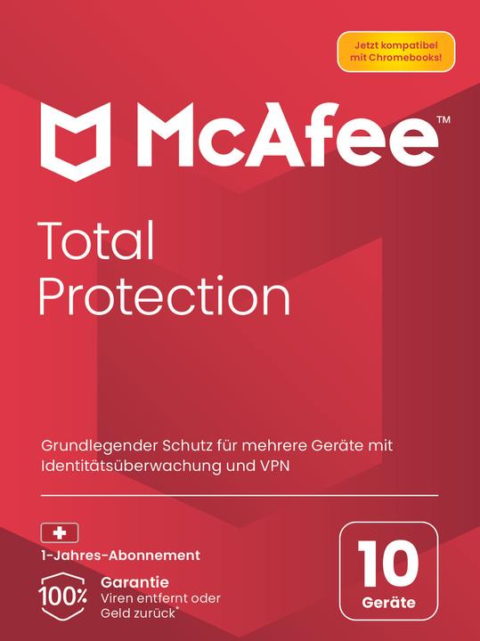 Produktbild McAfee Total Protection (10 User, 12 Monate)