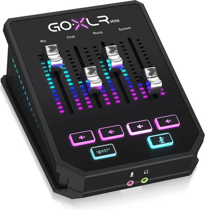 Produktbild TC Helicon GoXLR Mini, Mixer & USB Audio Interface (USB, 3.5mm Klinke)