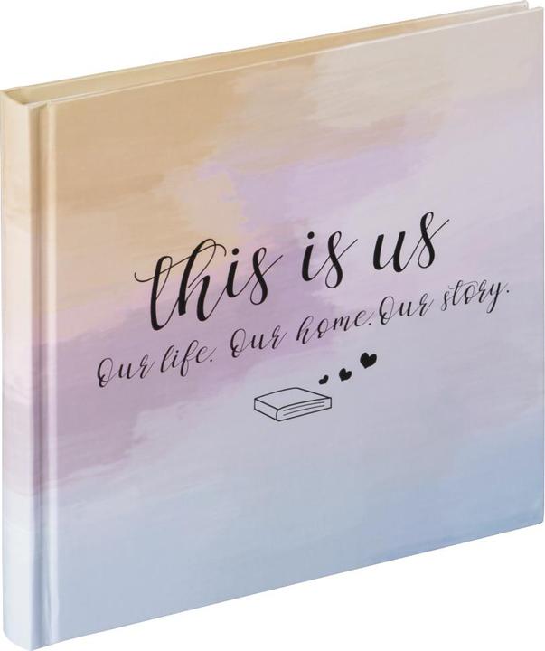 Immagine prodotto Hama Album libro "Letterings", 18x18 cm, 30 pagine bianche, USA (10 x 15 cm)