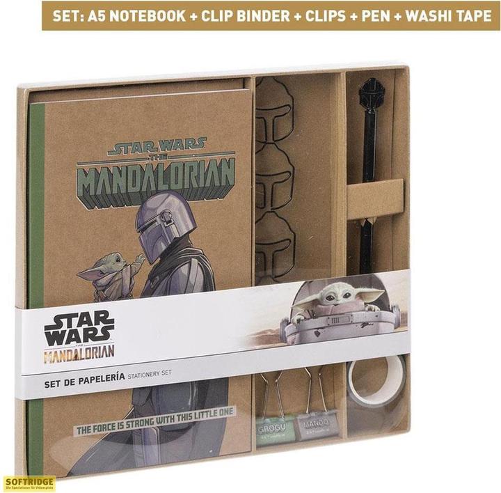 Produktbild Cerda Star Wars: The Mandalorian set papeterie The Mandalorian (A5)