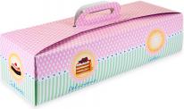 Produktbild PastKolor Cake Schachtel / Bûche Verpackung, 35.5 x 13 x 10 cm