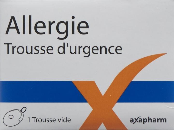 Actual product image Axapharm Allergy emergency kit empty