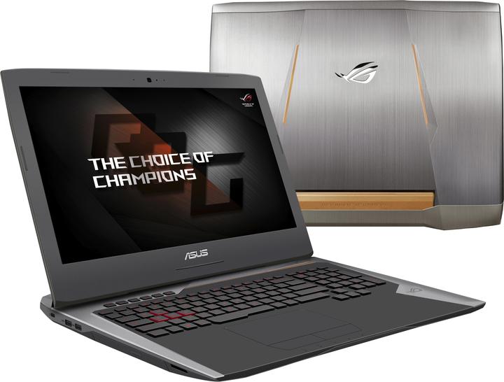 Actual product image ASUS Rog Oc G752vs-Ba384t (17.30", Intel Core i7-7820HK, 32 GB, 512 GB, CH)