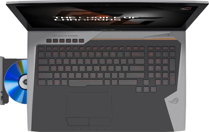 Actual product image ASUS Rog Oc G752vs-Ba384t (17.30", Intel Core i7-7820HK, 32 GB, 512 GB, CH)