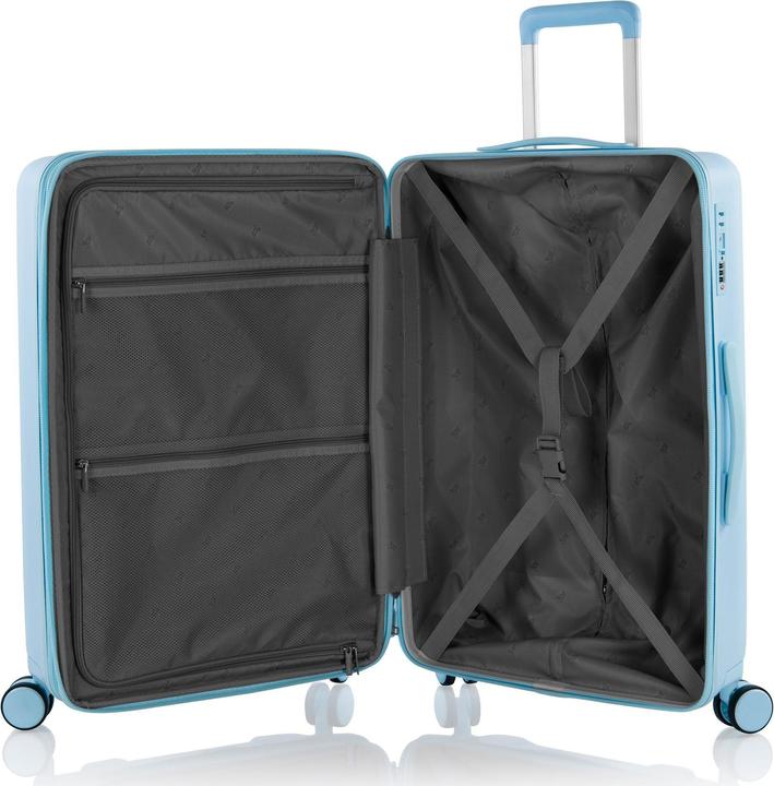 Immagine prodotto Heys Set di valigie pastello 3 pezzi - Azzurro (219 l, XL (da 115l))