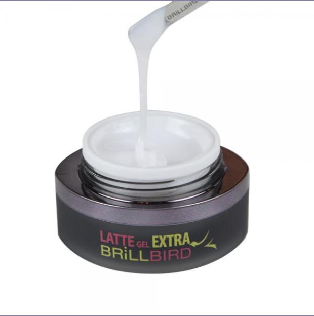 BrillBird Latte Extra Gel 15ml (Gel-Effekt Nagellack)