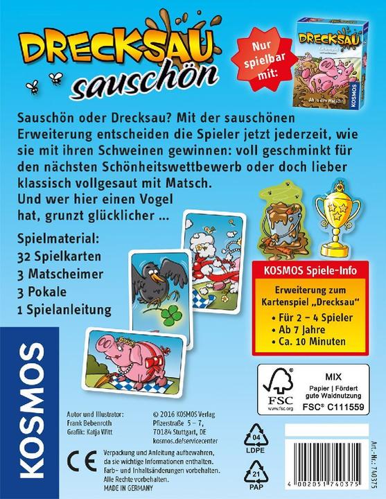 Actual product image Kosmos Drecksau Sauschön (German)