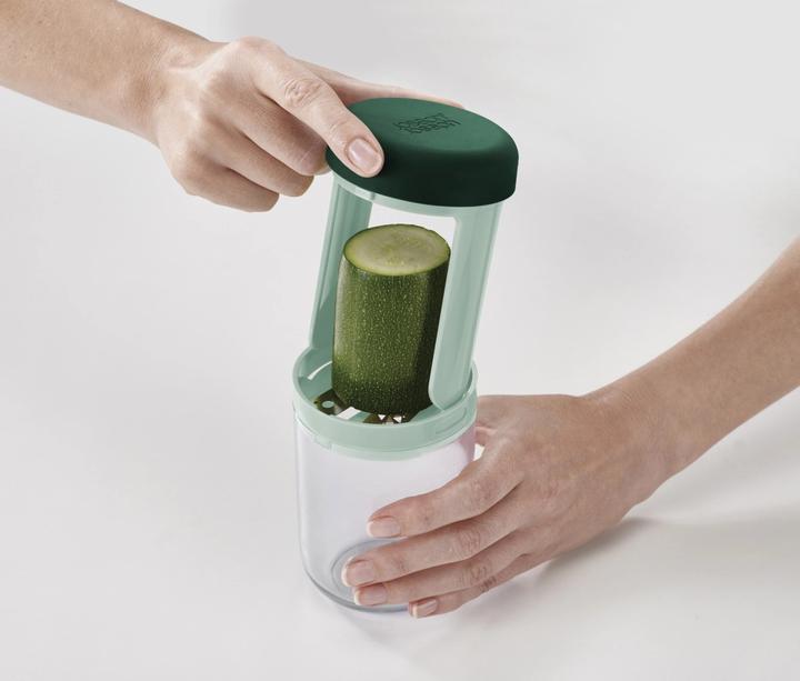 Image du produit Joseph Joseph Spiro Spiralizer Sage 3 lames et récipient
