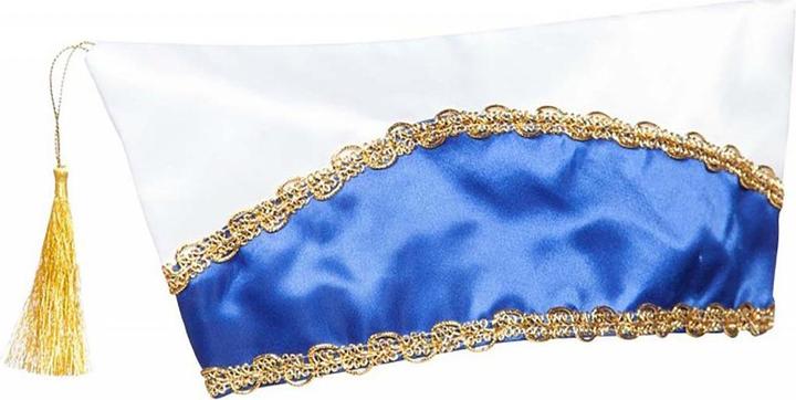 Produktbild Metamorph Narrenkappe blau-weiss - Karnevalsmütze für Fasching