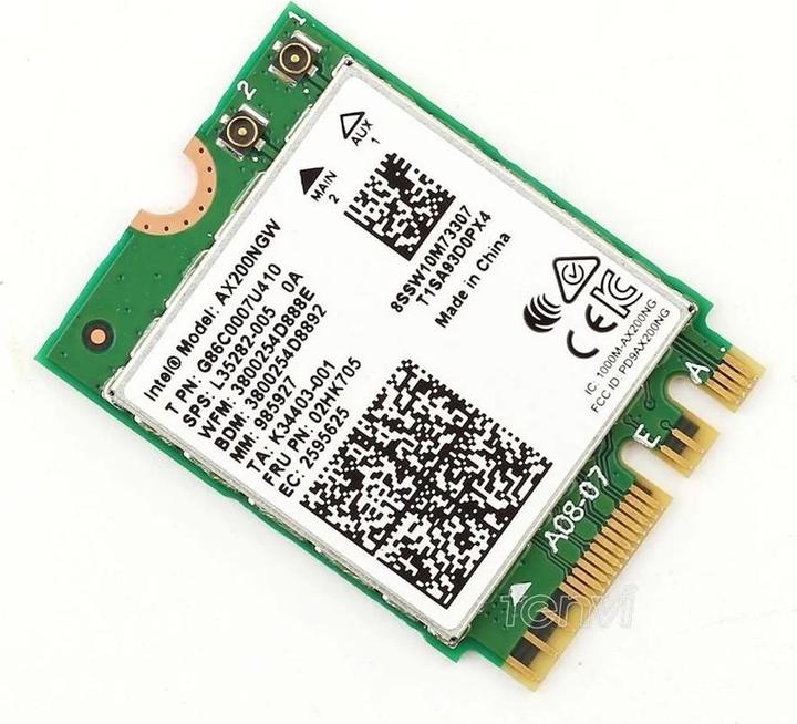 Produktbild Intel AX200.NGWG mit vPro (M.2 A Key, M.2 E Key)