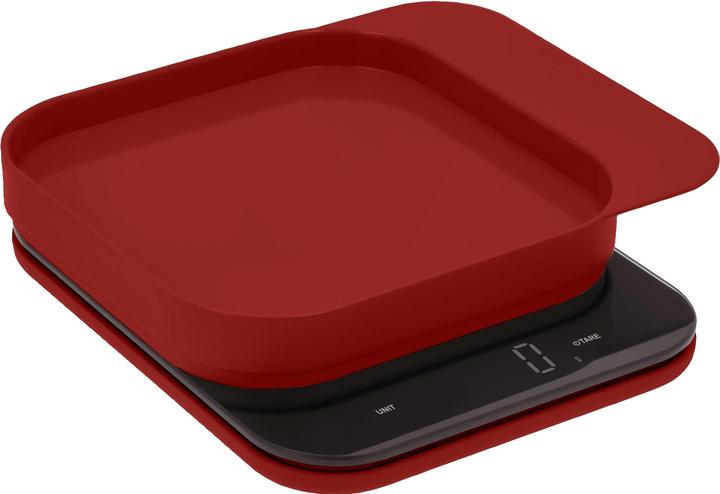 Rosti Küchenwaage Mensura Rot