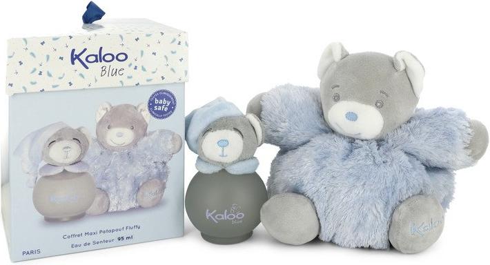 Immagine prodotto Kaloo Blu di Eau de Senteur Spray (senza alcool) + Orso peloso in omaggio 95 ml (Eau de toilette, 95 ml)