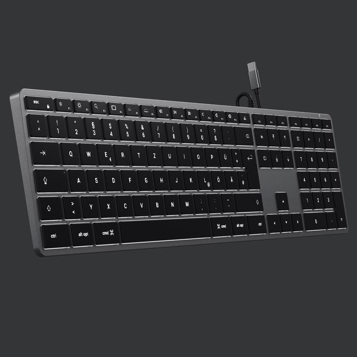 Actual product image Satechi Slim W3 (DE, Cable)