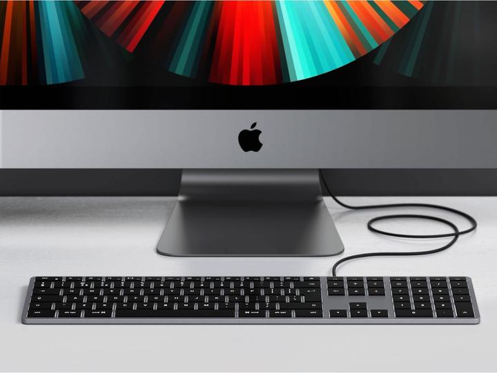 Actual product image Satechi Slim W3 (DE, Cable)