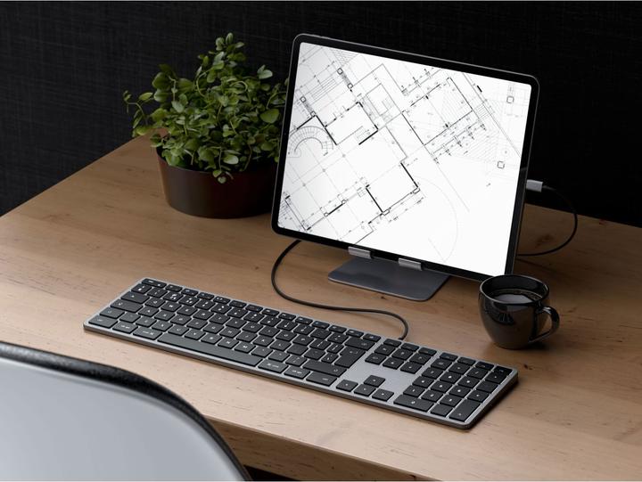 Actual product image Satechi Slim W3 (DE, Cable)
