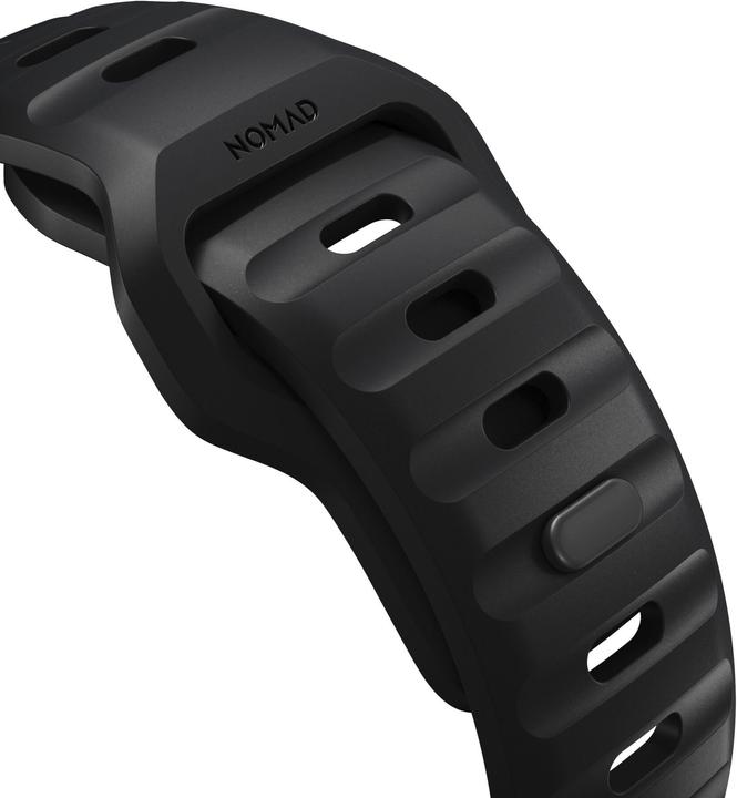 Actual product image Nomad Sport Strap V2 41mm/40mm/38mm Black (38 mm, 40 mm, Plastic)