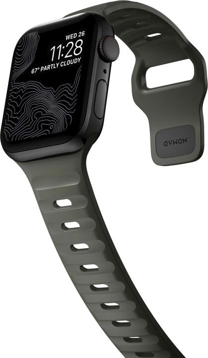 Produktbild Nomad Sport Strap V2 (45 mm, 44 mm, 42 mm, Aluminium, Gummi)