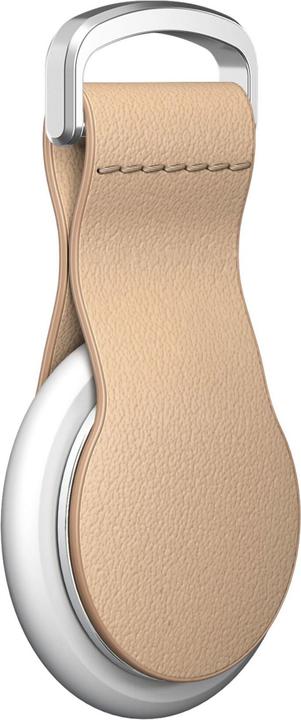 Actual product image Nomad AirTag Leather Loop Natural